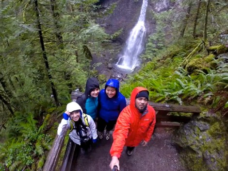 The team of explorers for the weekend! Haha!