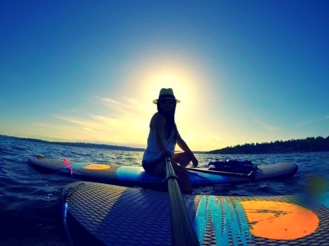 I love playing with silhouettes. 