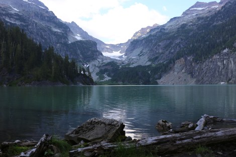 The clouds were keeping the sun from hitting the water just right. But beautiful nonetheless.