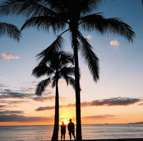 waikiki sunset