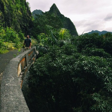 Pali Lookout, Oahu Hawaii