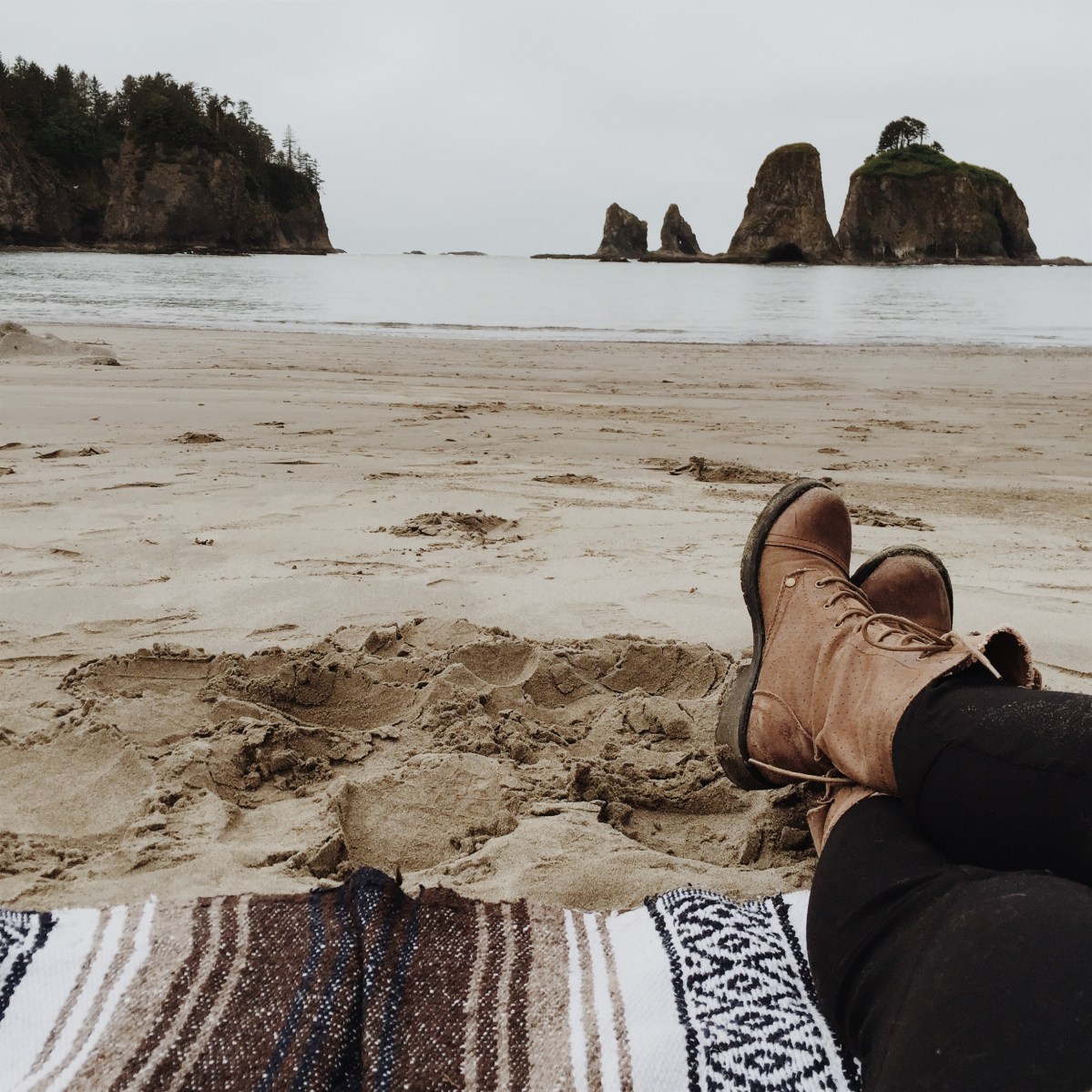 Rialto Beach, Washington coast, olympic peninsula