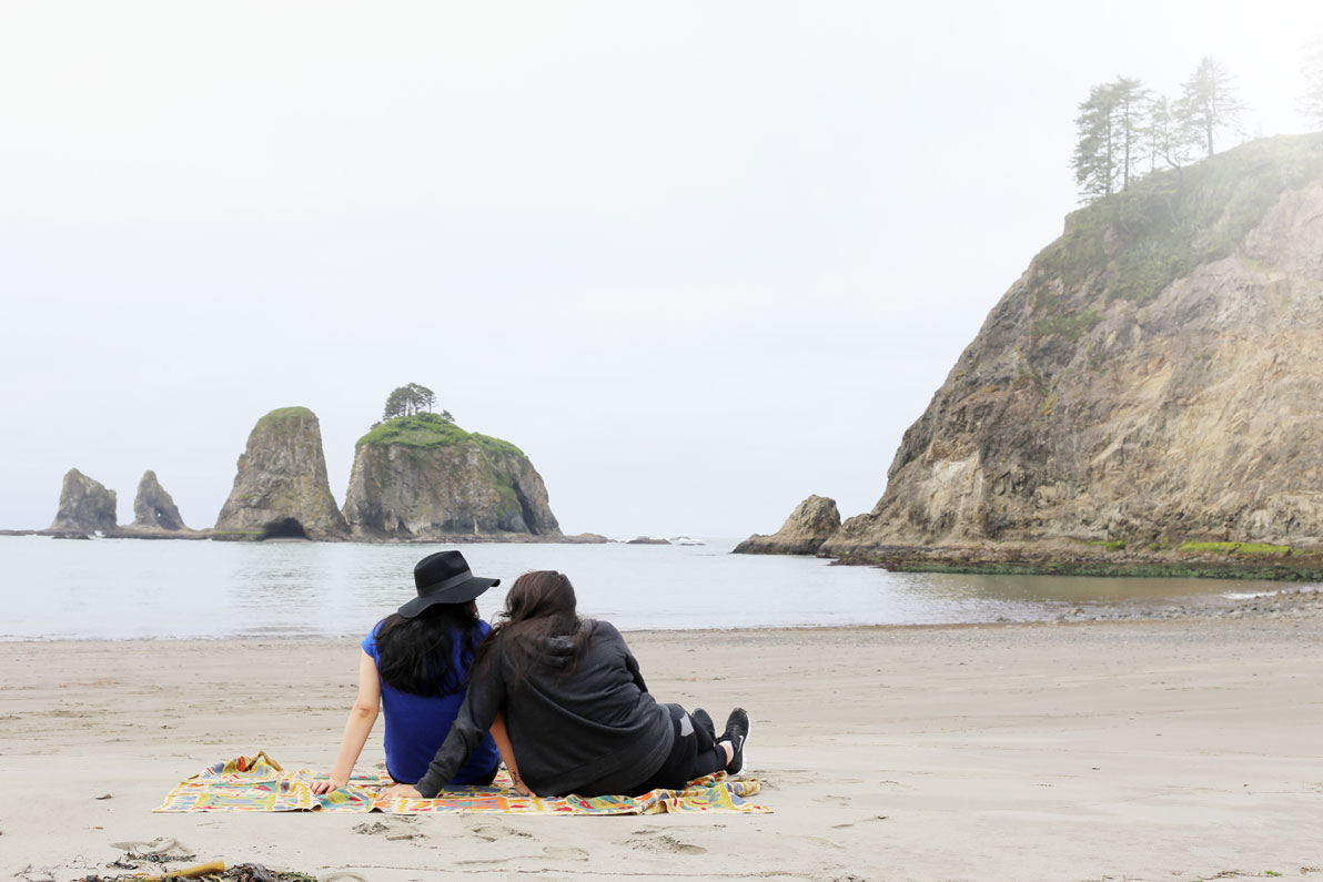 Rialto Beach, Washington coast, olympic peninsula