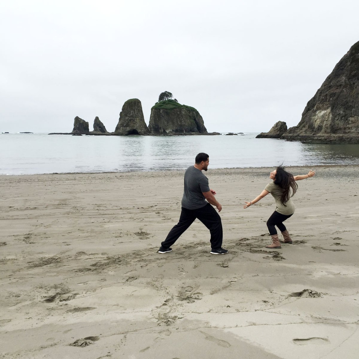Rialto Beach, Washington coast, olympic peninsula