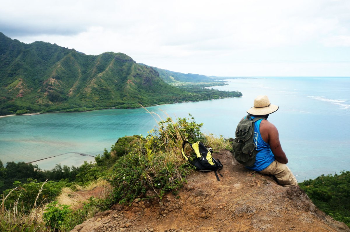 pu'u manamana, oahu, hawaii hike