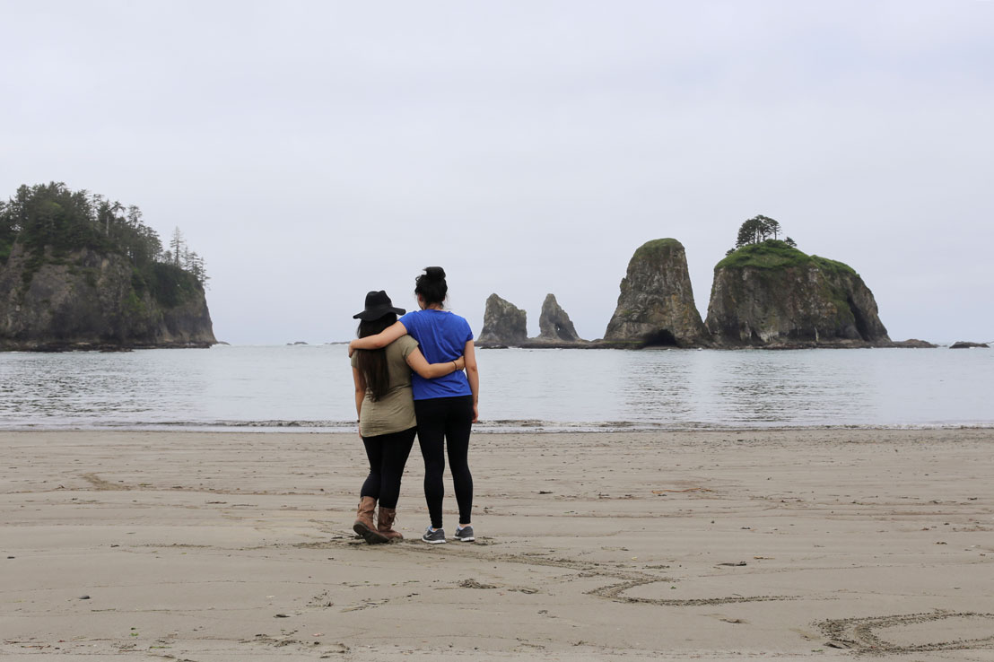 Rialto Beach, Washington coast, olympic peninsula