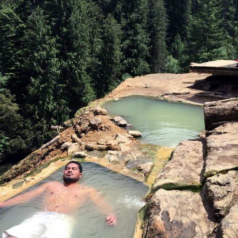 Umpqua Hot Springs, Oregon, road trip