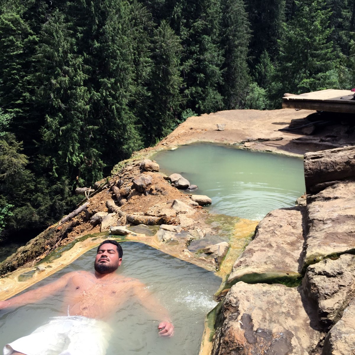 Umpqua Hot Springs, Oregon, road trip