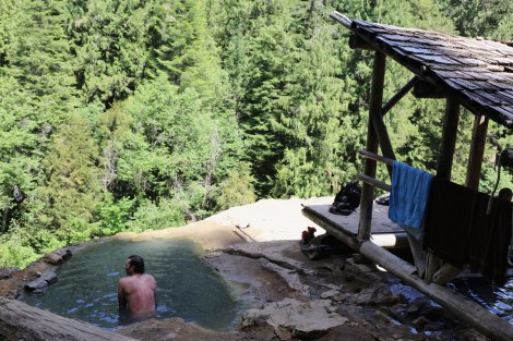 Umpqua Hot Springs, Oregon, road trip