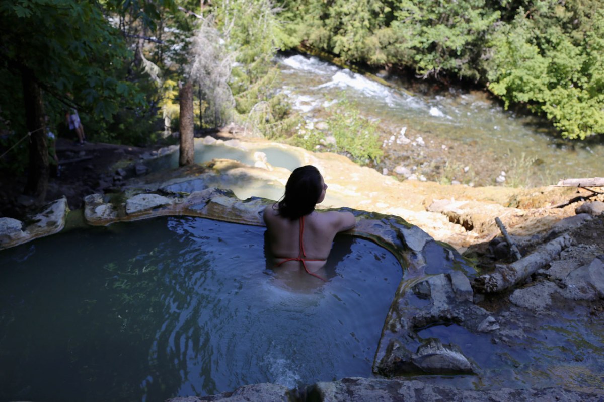 Umpqua Hot Springs, Oregon, road trip