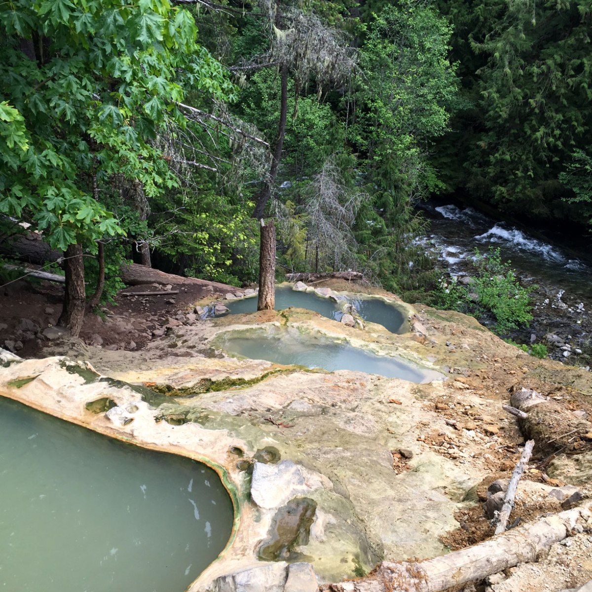 Umpqua Hot Springs, Oregon, road trip
