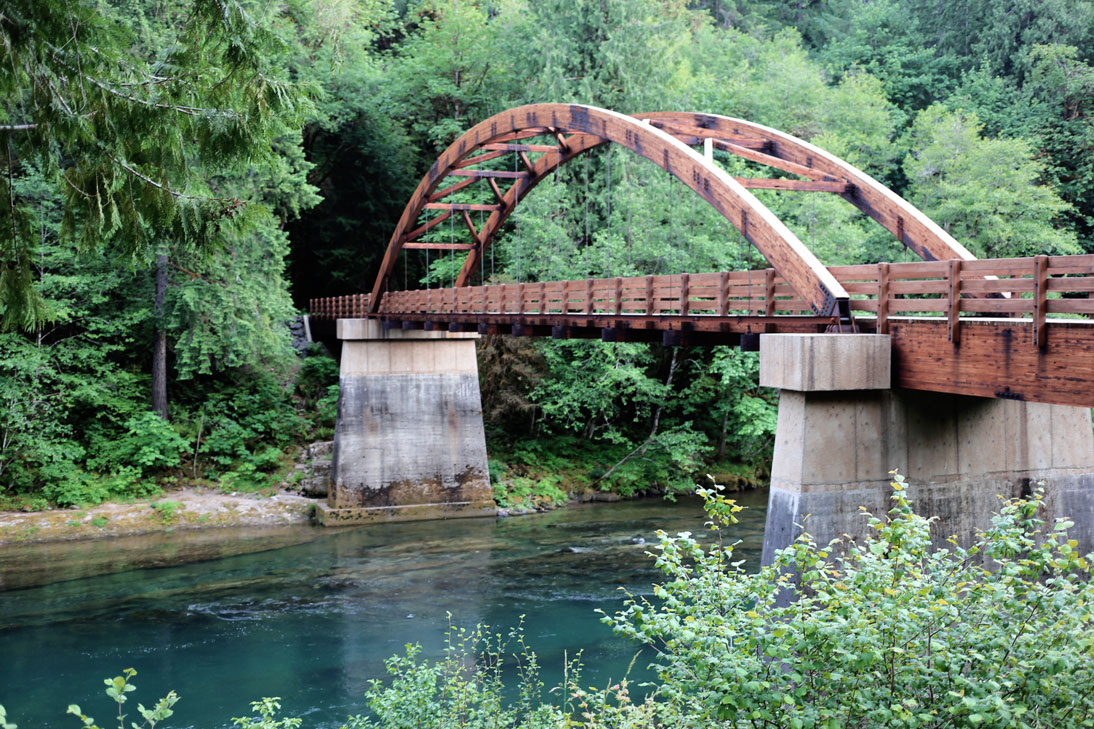 Tioga Bridge, Oregon