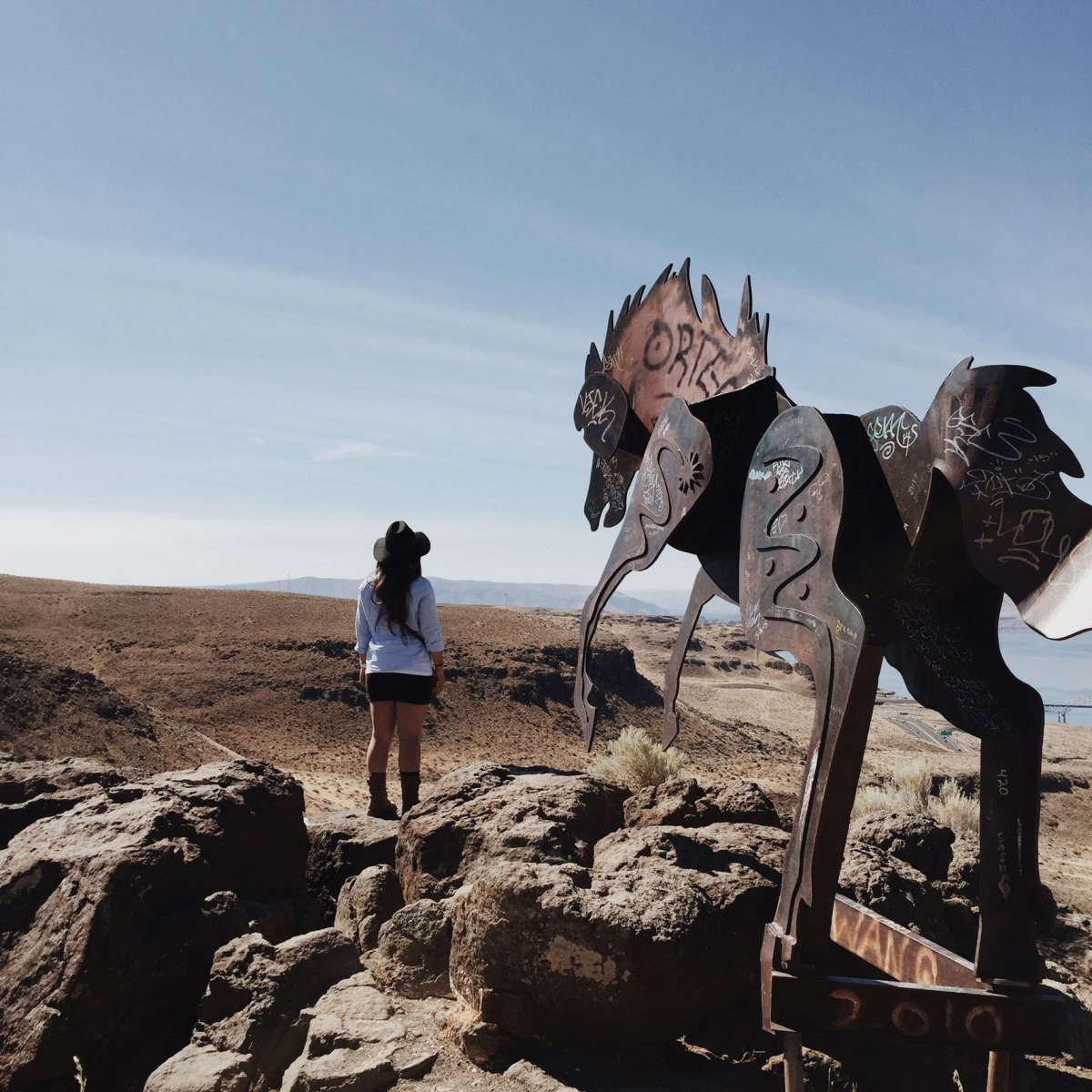Vantage, WA, Wild Horse Monument