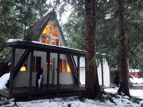 The Baring Cabin, Stevens Pass, WA