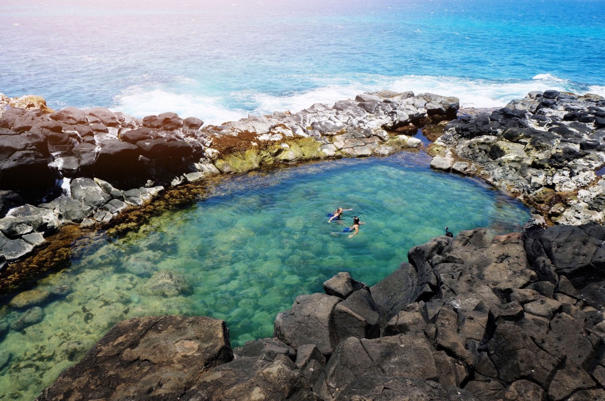 Queens Bath, Kauai Hawaii