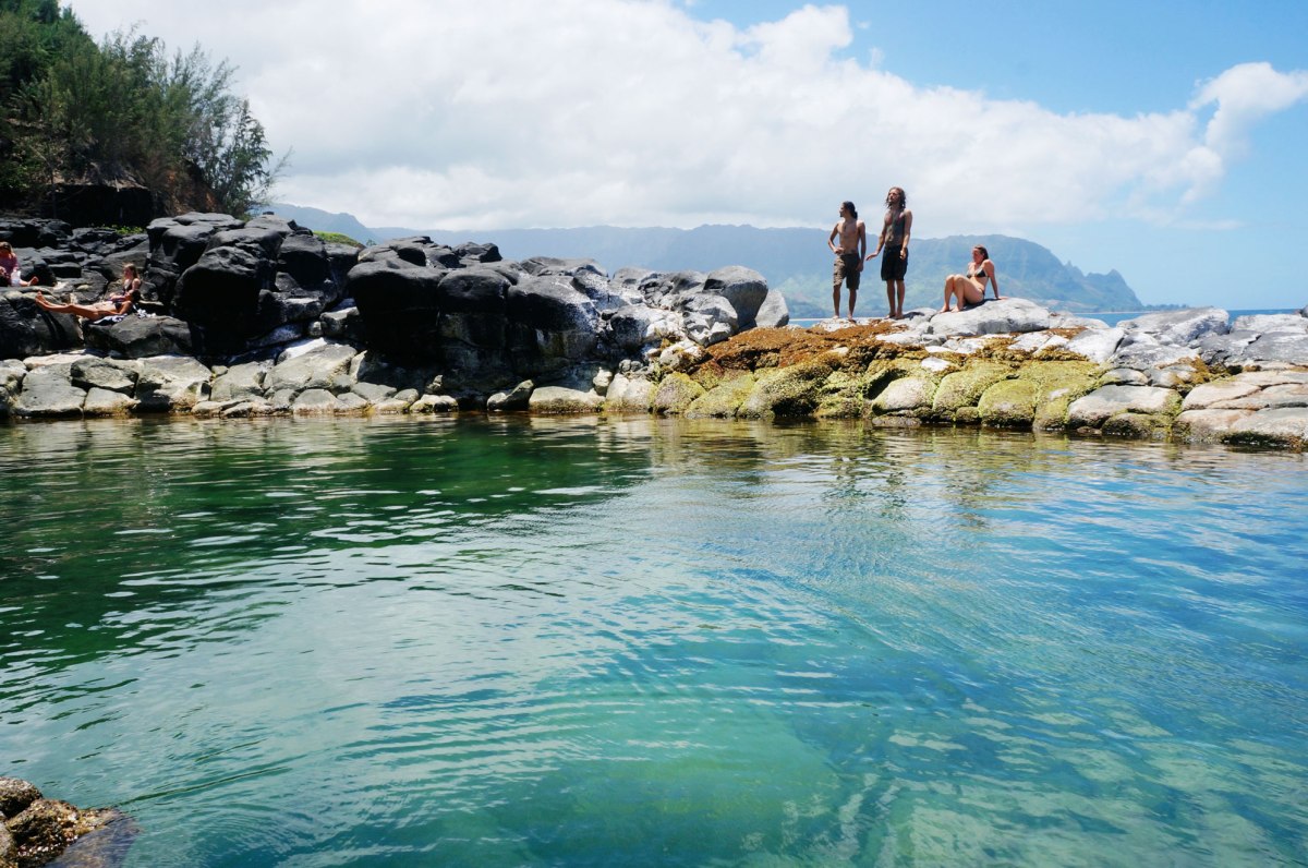 Queens Bath, Kauai Hawaii
