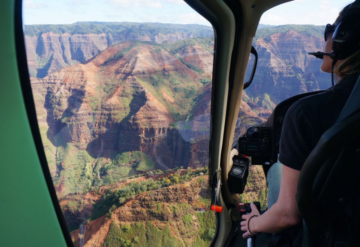Kauai, Helicopter, Safari Helicopter Tour
