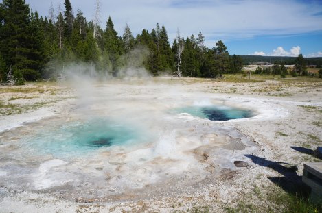Upper Geyser Basin,Yellowstone