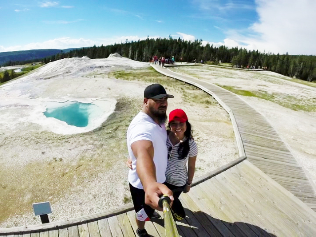 Upper Geyser Basin, Heart Spring,Yellowstone