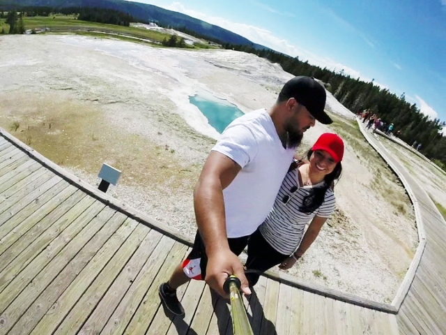Upper Geyser Basin, Heart Spring,Yellowstone