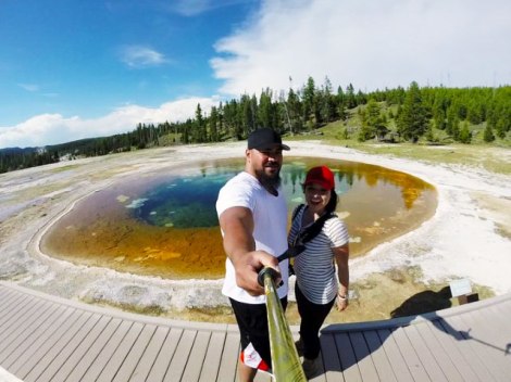 Upper Geyser Basin,Yellowstone