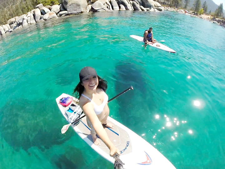SUP, Lake Tahoe, California, OfWildestCAroadtrip