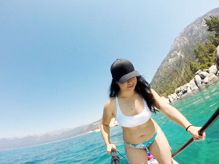 SUP, Lake Tahoe, California, OfWildestCAroadtrip
