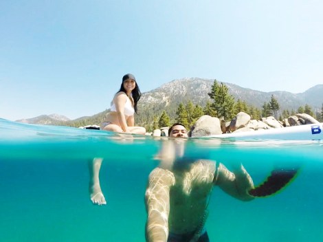 SUP, Lake Tahoe, California, OfWildestCAroadtrip