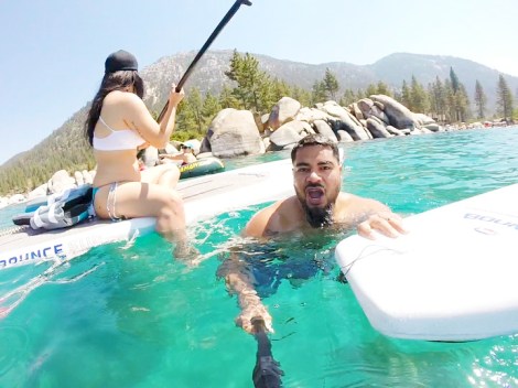 SUP, Lake Tahoe, California, OfWildestCAroadtrip