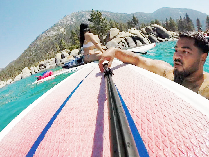 SUP, Lake Tahoe, California, OfWildestCAroadtrip