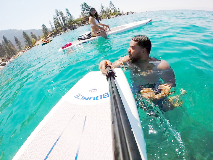 SUP, Lake Tahoe, California, OfWildestCAroadtrip