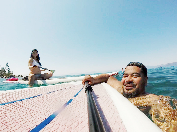 SUP, Lake Tahoe, California, OfWildestCAroadtrip