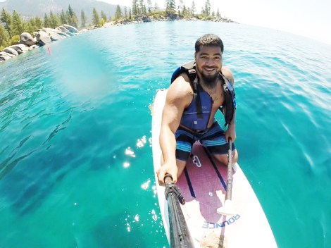 SUP, Lake Tahoe, California, OfWildestCAroadtrip
