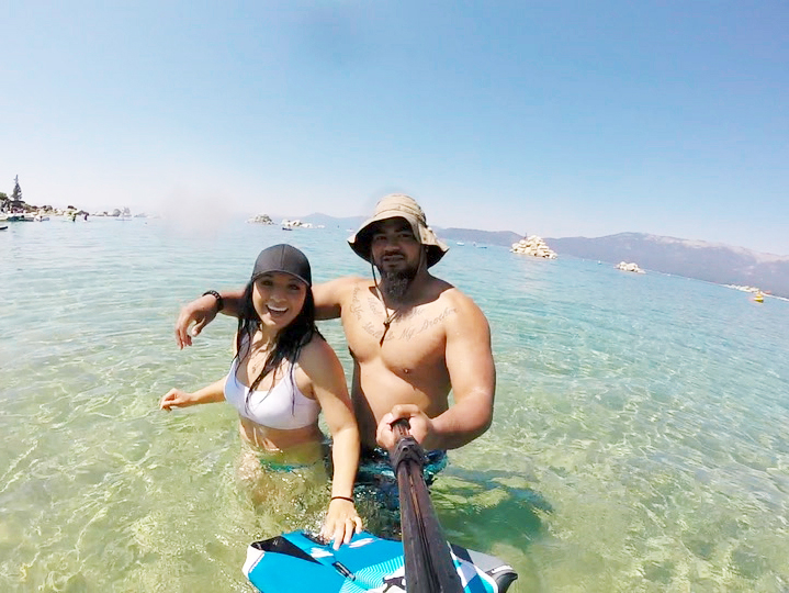 SUP, Lake Tahoe, California, OfWildestCAroadtrip