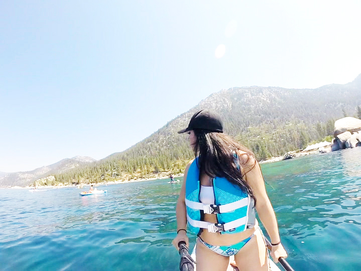 SUP, Lake Tahoe, California, OfWildestCAroadtrip