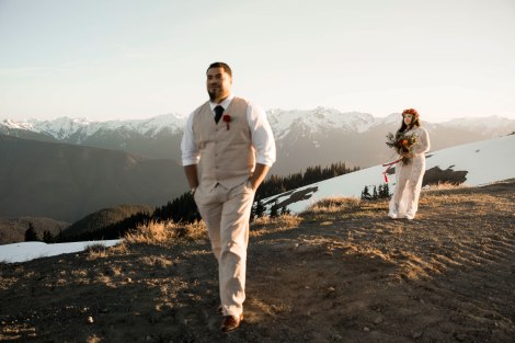 #OfWildestLove, Hurricane Ridge elopement
