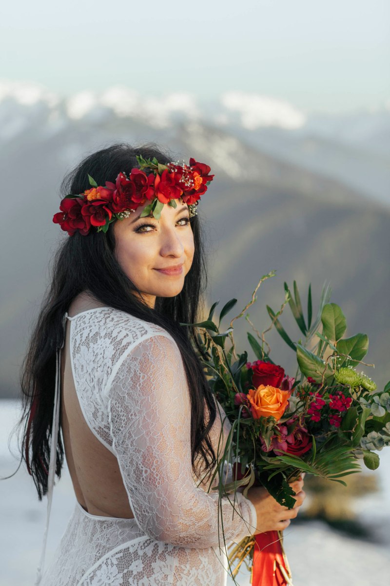 #OfWildestLove, Hurricane Ridge elopement