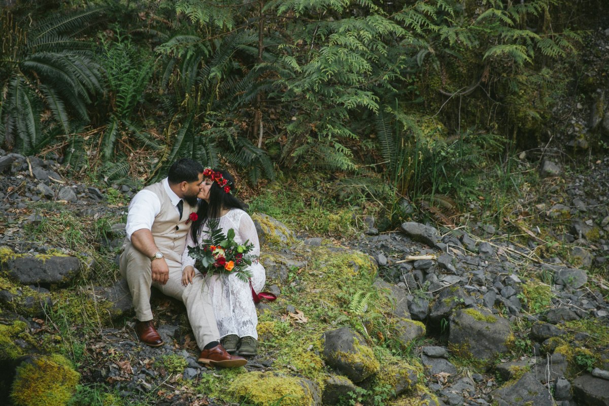 #OfWildestLove, Lake Crescent elopement