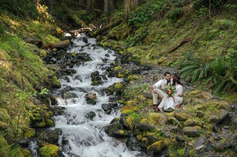 #OfWildestLove, Lake Crescent elopement