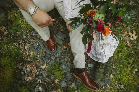 #OfWildestLove, Lake Crescent elopement