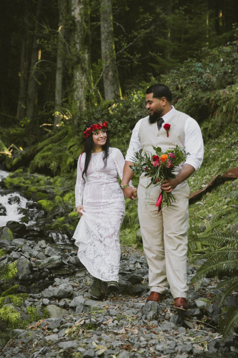 #OfWildestLove, Hurricane Ridge, Lake Crescent, Olympic National Park elopement