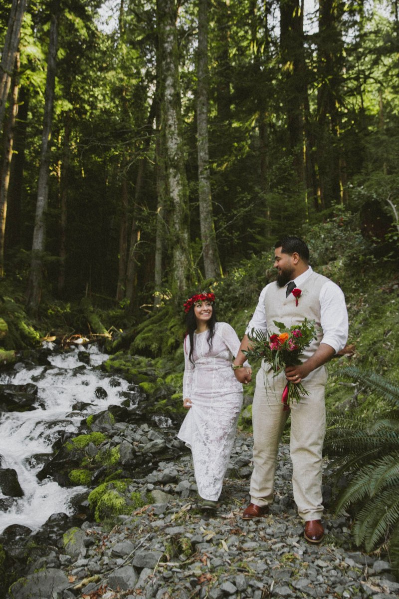 #OfWildestLove, Hurricane Ridge, Lake Crescent, Olympic National Park elopement
