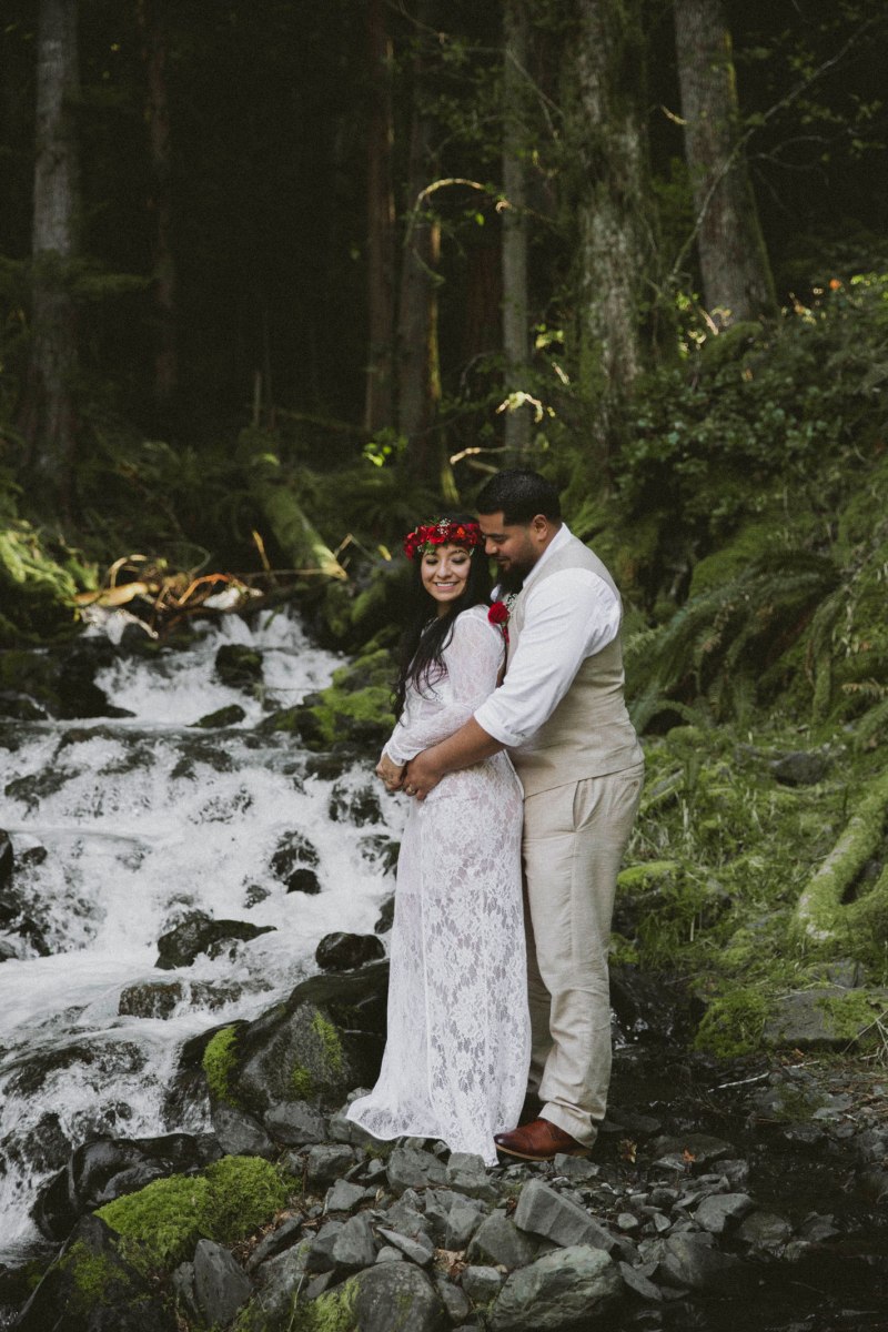 #OfWildestLove, Lake Crescent, Olympic National Park elopement