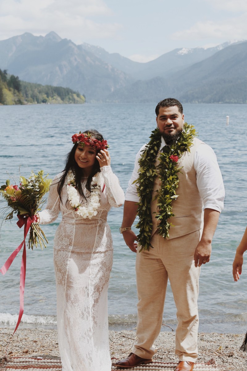 OfWildestLove, campground elopement, olympic national park, lake crescent