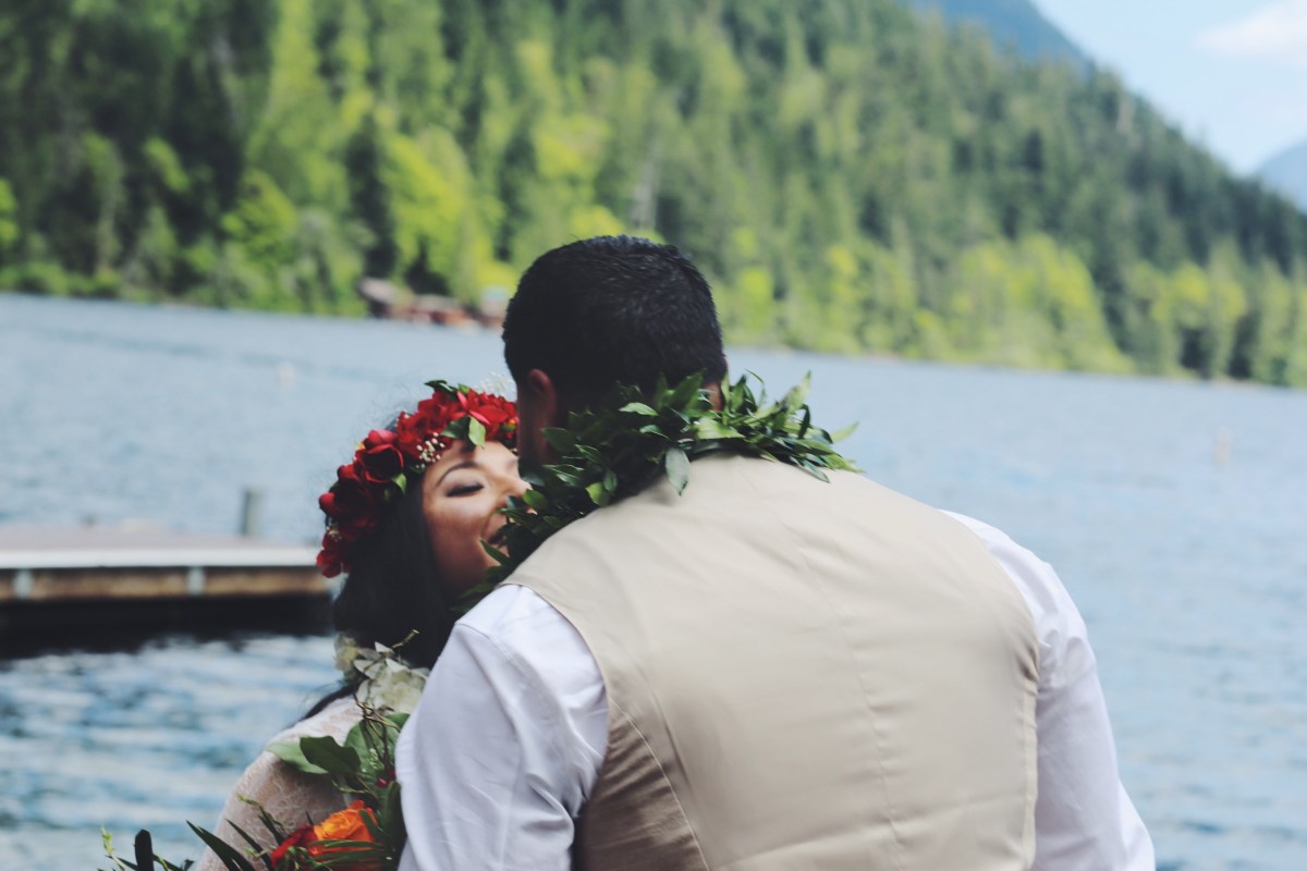 OfWildestLove, campground elopement, olympic national park, lake crescent