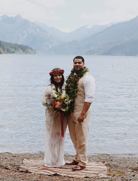 OfWildestLove, campground elopement, olympic national park, lake crescent