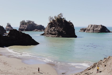 Samuel H. Boardman State Scenic Corridor, Oregon coast, Secret Beach, summer road trip