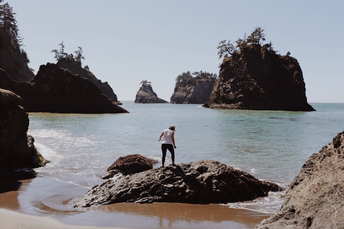 Samuel H. Boardman State Scenic Corridor, Oregon coast, Secret Beach, summer road trip